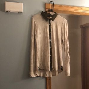 Pink. Rose long sleeve Womens size Large